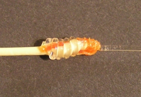 The finished knot The finished knot