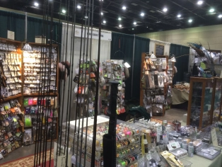 A Badger Creek booth A Badger Creek booth