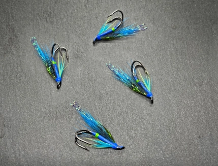 A blue NailFly A blue NailFly