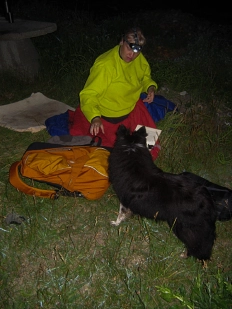 Spending the night Spending the night