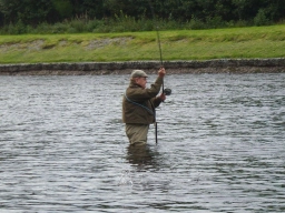 Trevor Morgan Spey casting Trevor Morgan Spey casting