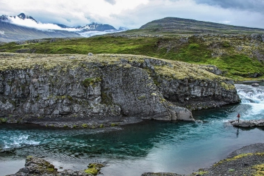 A bend in the river A bend in the river