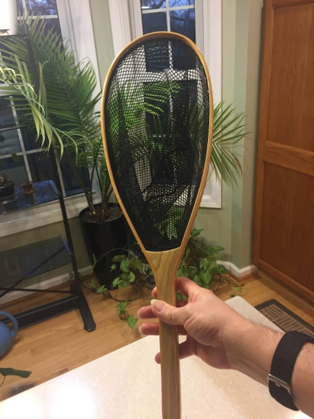 The finished net The finished net