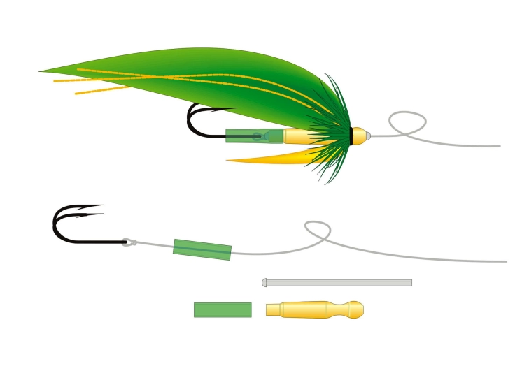 A colored junction tube A colored junction tube