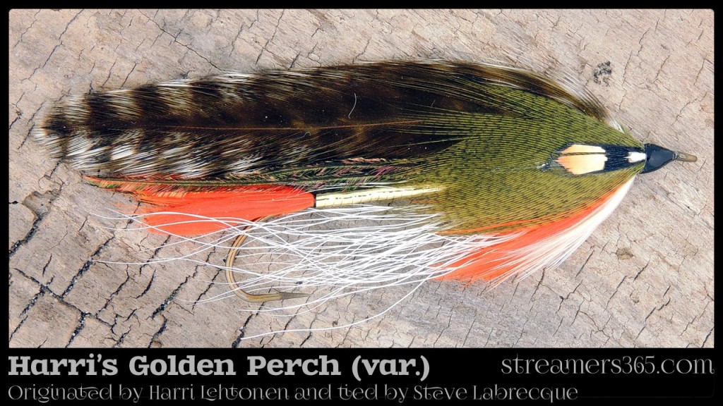 Harri's Golden Perch (var.) - Steve Labrecque